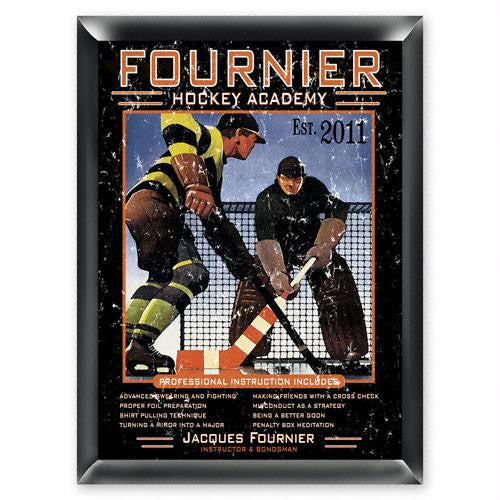 Personalized Hockey Academy Pub - Bar Sign