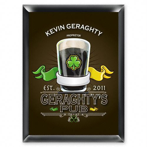 Personalized Irish Pub Sign