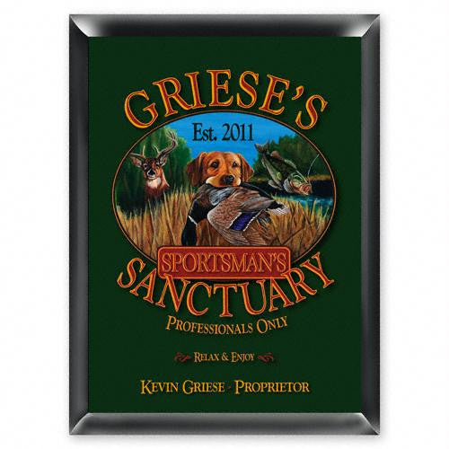 Personalized Sportsman'sPub Sign