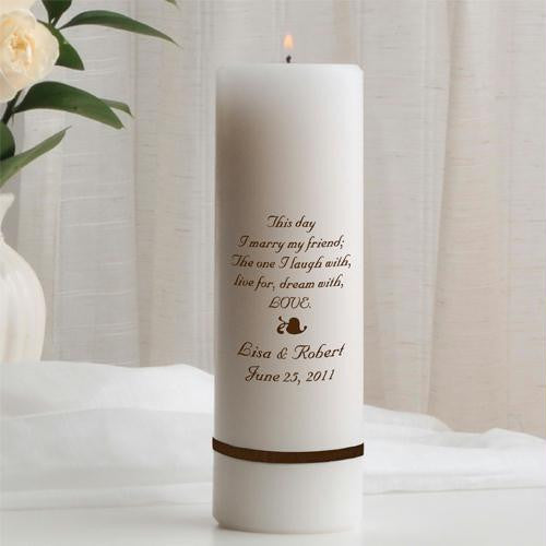 Personalized Unity Candles