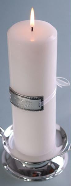 Engraved Medallion Unity Candle