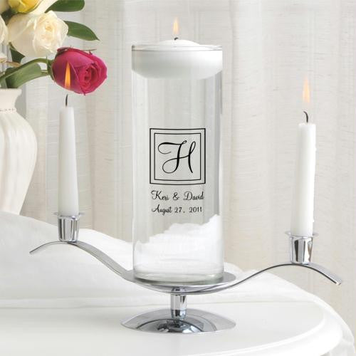 E5 Claddagh Floating Unity Candle Set
