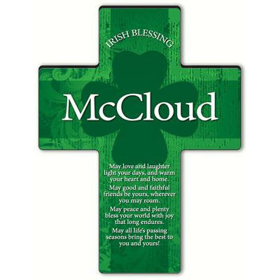 Irish Blessing Shamrock Cross Blessing 1 - Old Irish Blessing