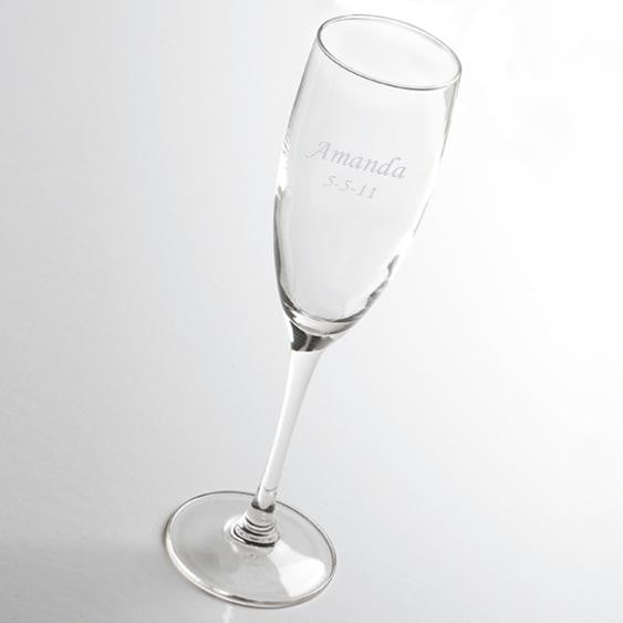 Personalized Toasting Glass