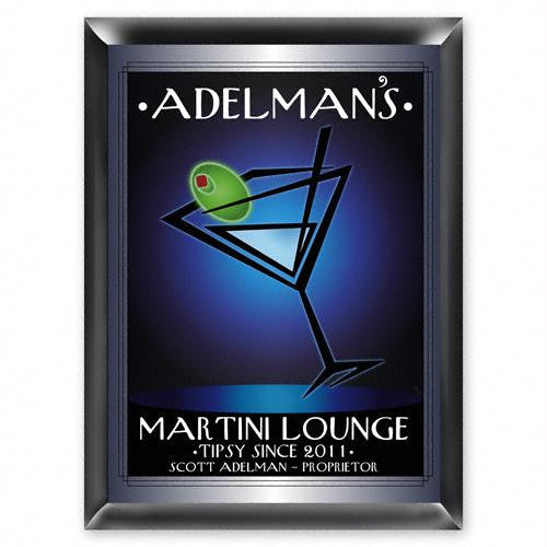 Personalized "After Hours" Martini Lounge Sign