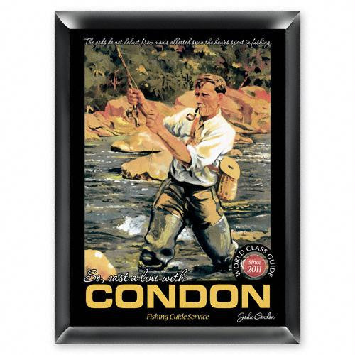 Personalized Fishing Guide Pub - Bar Sign