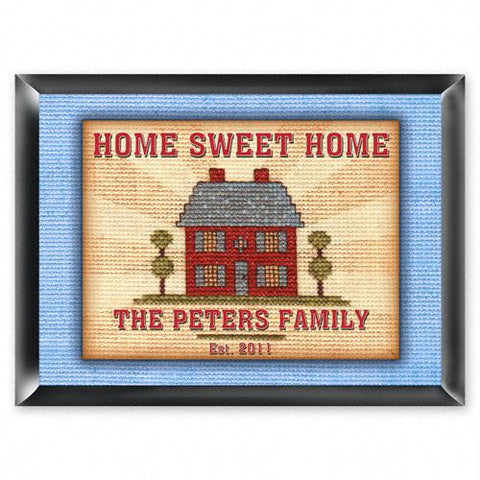 Personalized Home Sweet Home Sign