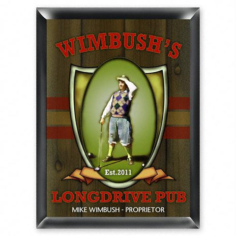 Personalized Longdrive Pub Sign