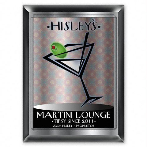 Personalized "NY Swank" Martini Lounge Sign