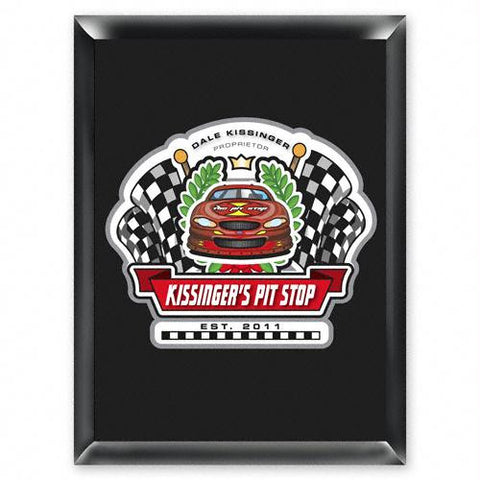 Personalized Racing "Pit-Stop" Pub Sign