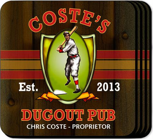 Dugout Pub Coaster Set