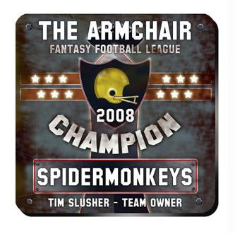 Fantasy Football Champion Coaster Set