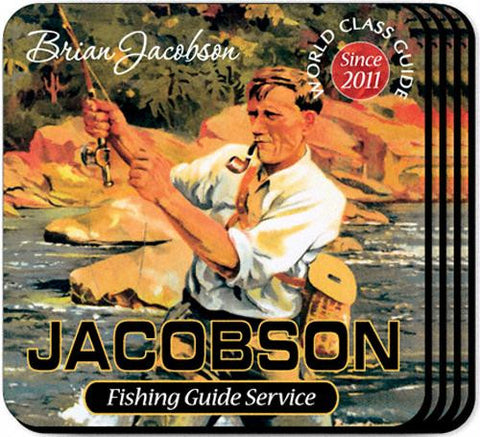 Fishing Guide Coaster Set