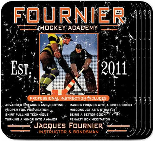 Hockey Academy Coaster Set