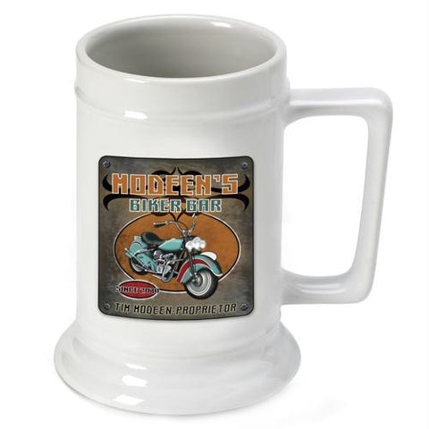 Biker Beer Stein