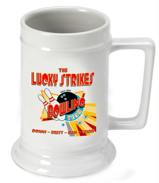 Bowling Team Beer Stein