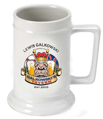 Bulldog Beer Stein