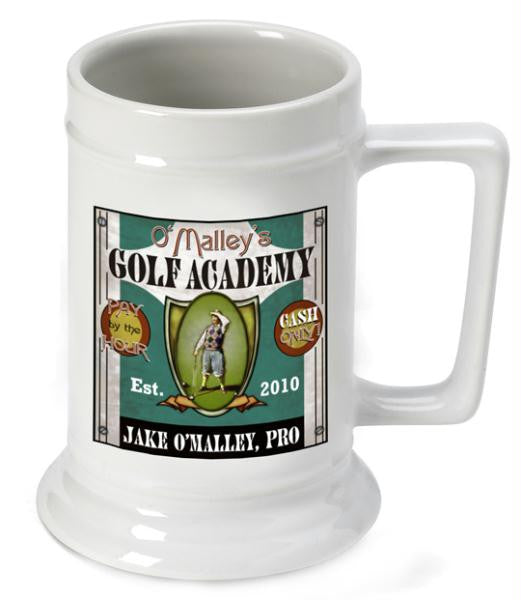 Golf Academy Beer Stein