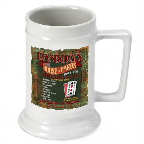 House of Cards Beer Stein