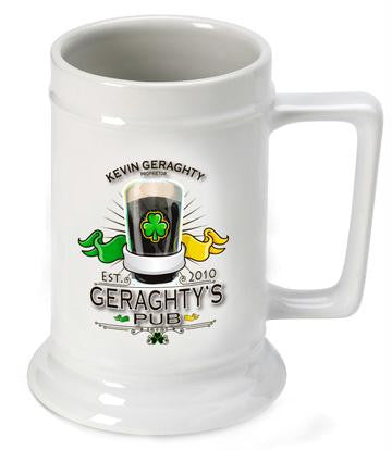 Irish Pub Beer Stein