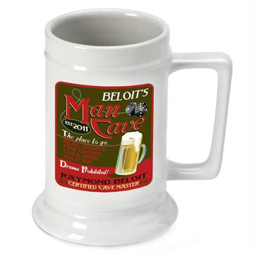 Man Cave Beer Stein