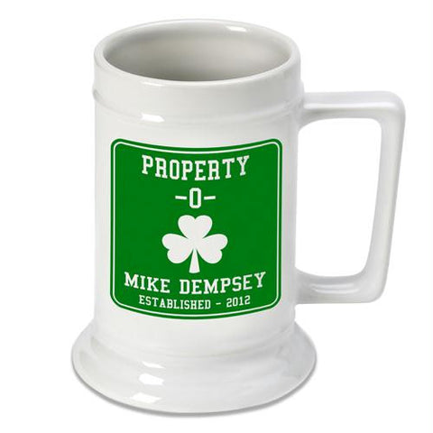 Property O Beer Stein