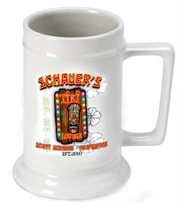 Tiki Lounge Beer Stein