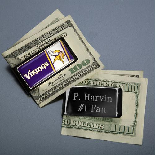 Personalized Emblem Money Clip