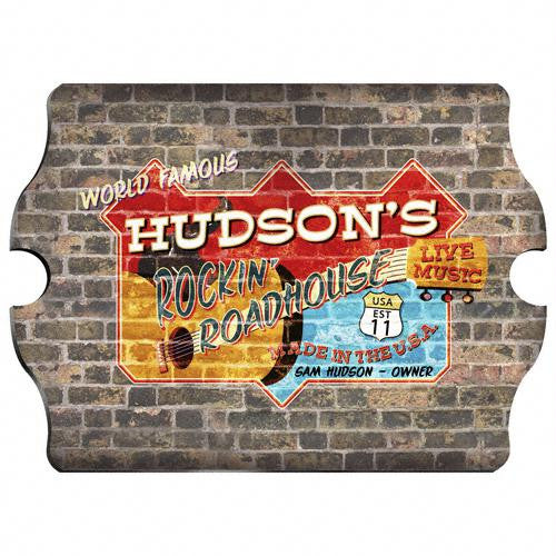 Vintage Personalized Roadhouse Pub Sign