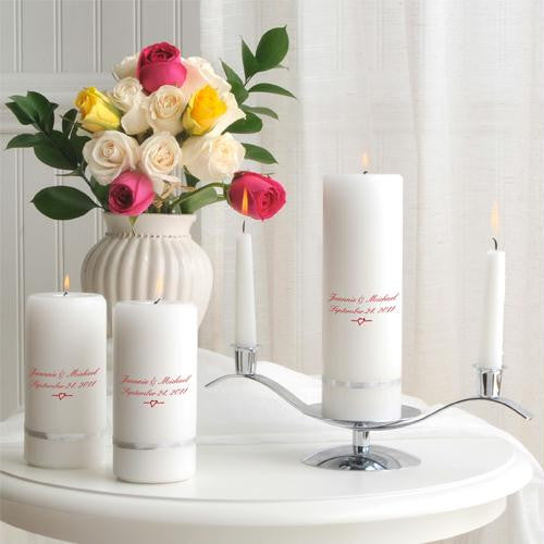 St. Alvarez Deluxe Unity Candle Set