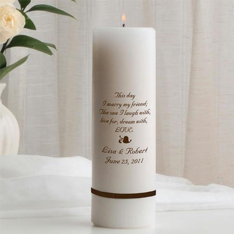 Personalized Unity Candles