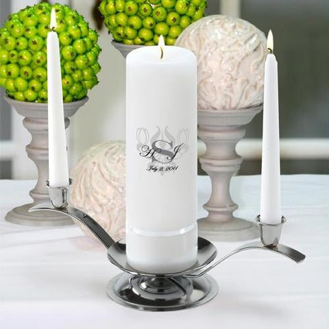 Personalized Royal Allure Unity Candle Set