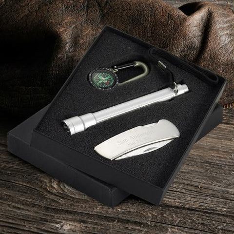 Personalized Sportsman's Gift Set