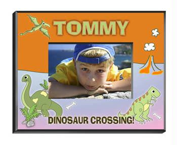 Personalized Dinosaur Picture Frame