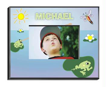 Personalized Frog Picture Frame