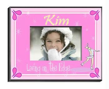 Personalized Ice Skater Picture Frame