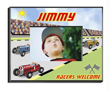 Personalized Race Car Driver Picture Frame