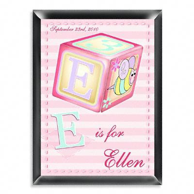 Personalized Girly Bee Room Sign