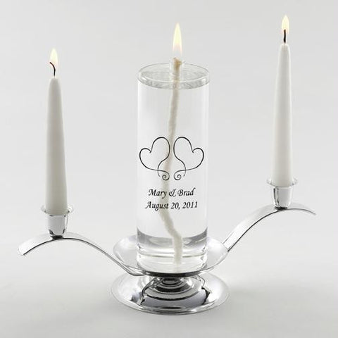 Personalized Premier Eternity Unity Candle Set