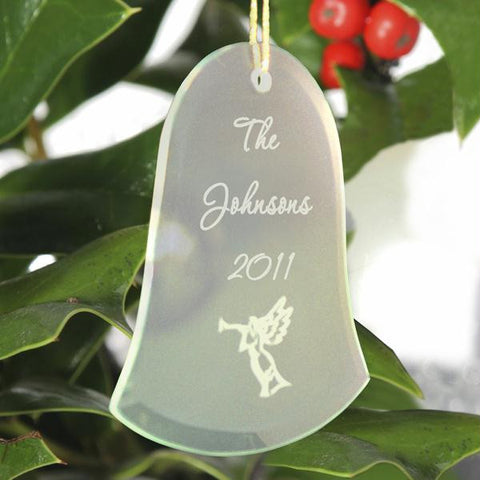 Personalized Bell Christmas Ornament