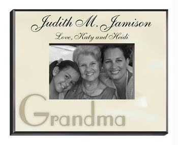 Personalized Parchment Picture Frames