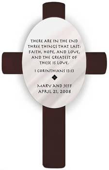 P15 1 Corinthians Wedding Cross