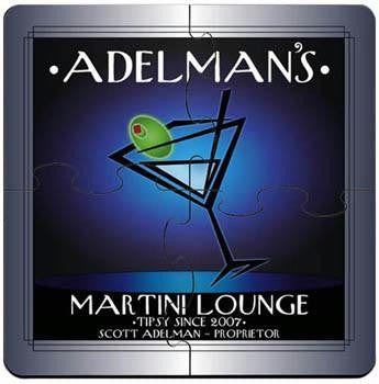 Martini "After Hours" Coaster Puzzle Set