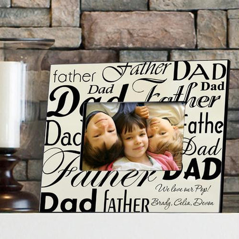 Personalized Dad-Father Picture Frame