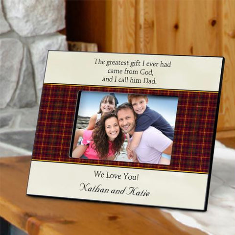 Personalized Father's Poem Picture Frames