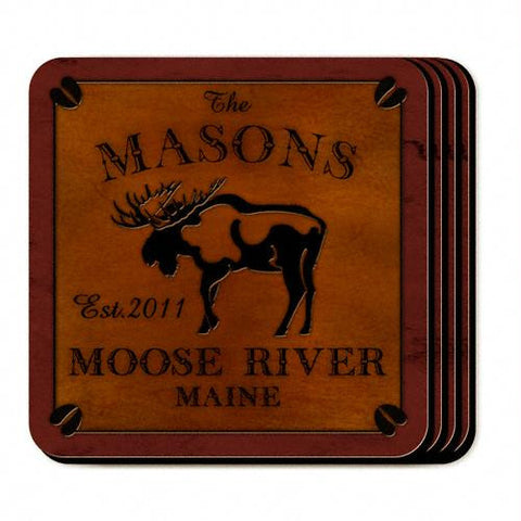 Moose Coaster Set