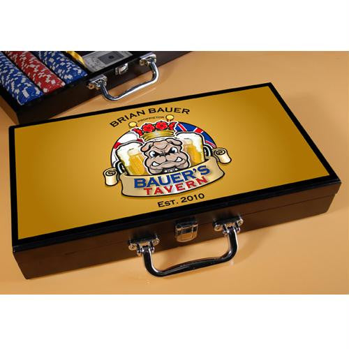 Bulldog Poker Set