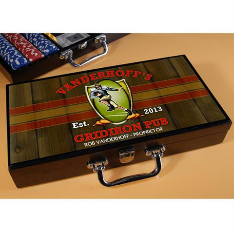 Gridiron Poker Set