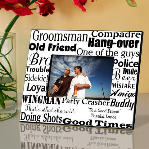 Personalized Groomsman Picture Frame