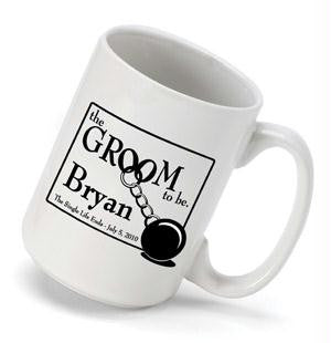 Personalized "Groom to Be" Coffee Mug